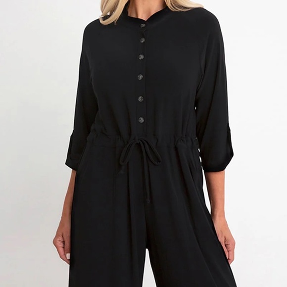 Sympli black Safari Jumpsuit - Picture 2 of 10